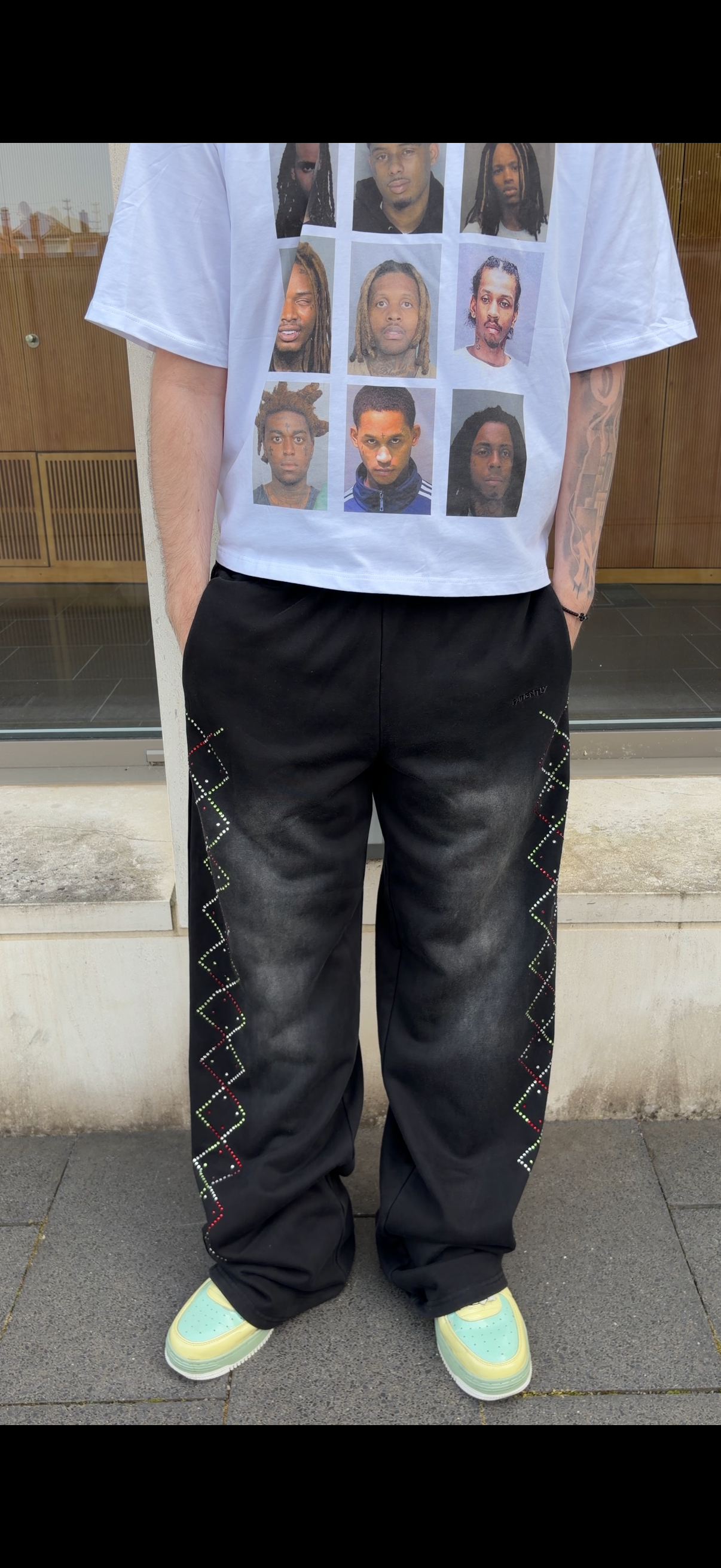 RHINESTONE JOGGER