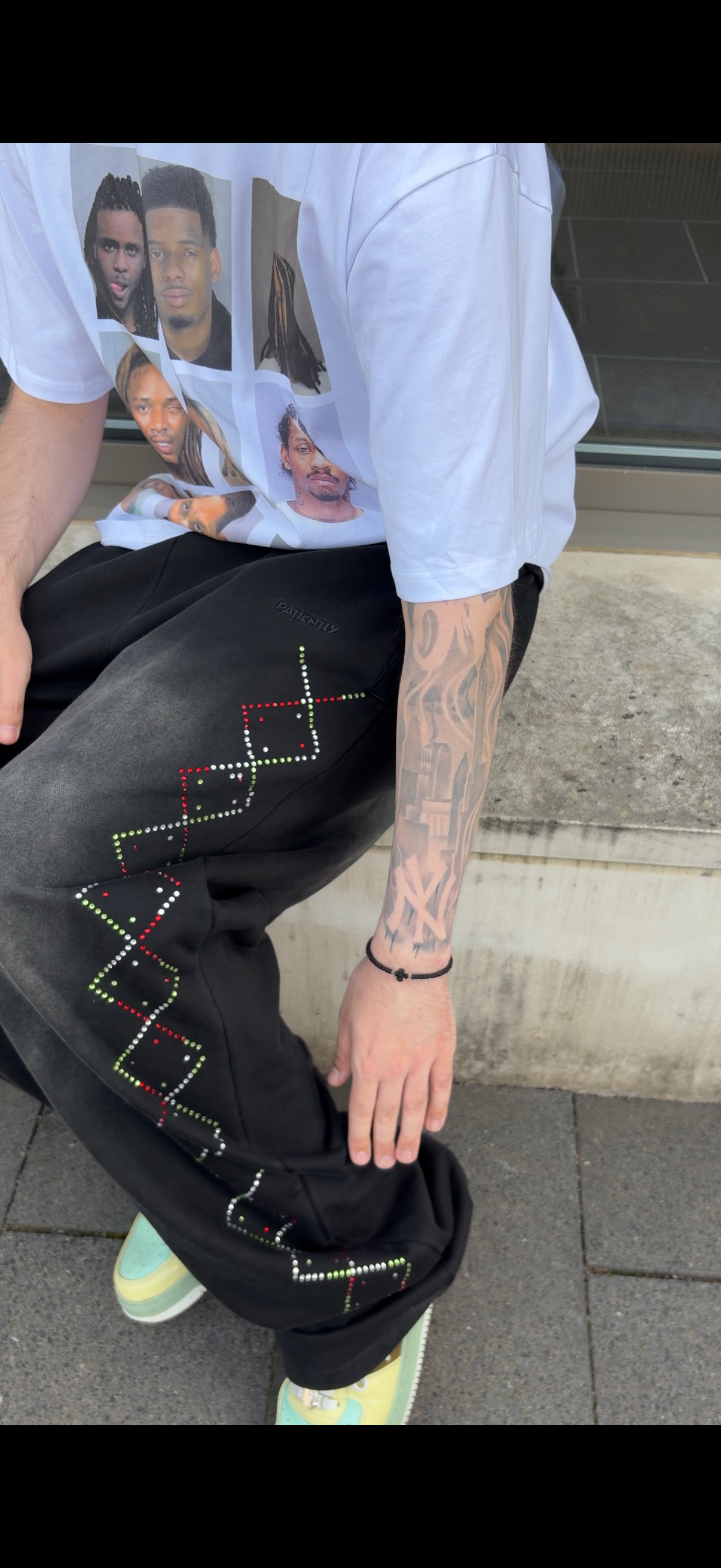 RHINESTONE JOGGER